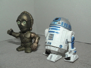 バンダイ　Ｄスタイル　コンバージ　CONVERGE　STAR WARS　ＳＤ　デフォルメフィギュア　Ｒ2-Ｄ2＆Ｃ-3ＰＯ　2体セット＜美品＞超合金