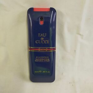 P25 【GUCCI/グッチ/香水】EAU DE GUCCI 25ml 残量(約)/9割 85 Fl.oz NEW YORK レディース メンズ フレグランス ※残量９０％以上ありの画像1