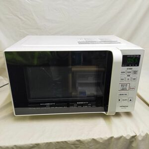 【電子レンジ⑩】美品 HITACHI 日立キッチン家電 ホワイト フラットテーブル 2020年製 HMR-FT183 家電 ※動作確認済