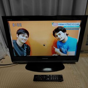 【動作確認済】TOSHIBA 東芝 液晶テレビ 22A8000 22型 2010年製 リモコン付き