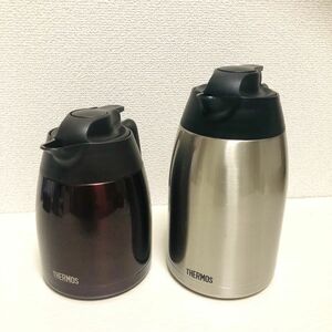 【TERMOS】サーモス 卓上保冷ステンレスポット 1L & 1.5L ２つセット