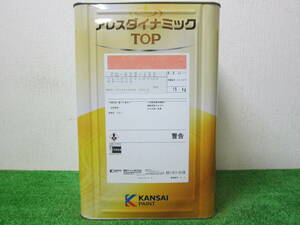 在庫数(1) 水性塗料 肌色(KP-356) つや有り 関西ペイント アレスダイナミックTOP 15kg