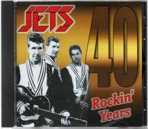 貴重盤 / JETS - 40 ROCKIN' YEARS CD / 1980s UK ポップ Doo Wop Neo Rockabilly Legend / ネオロカビリー / At The HopのKillerカバー_画像1