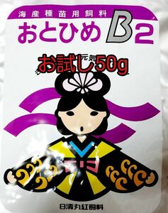 お試し おとひめB2 50g 日清丸紅飼料 めだか グッピー らんちゅう稚魚