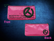 ★ジャパンギャラリー限定★スコッティキャメロン Stand Bag Pathfinder Paloma Pink with matching Cash Bag ★SCOTTY CAMERON★_画像4