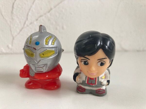 ウルトラマン ソフビ 指人形