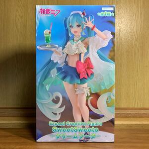 初音ミク Exc∞d Creative Figure SweetSweets クリームソーダ フィギュア 同梱可