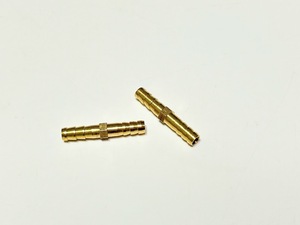 【2個セット】6mm-6mmホース　連結用ニップル