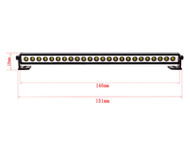1/10 クローラ/トラック向け　25灯LEDルーフライトバー　146mmタイプ　_画像2