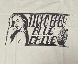 【SALE】Blue drive ガールプリントTシャツ　ticro サイケデリックTシャツ