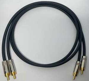 激安！ MOGAMI2524 RCA (ピン)ケーブル 1m 2本セット