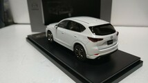 マツダコレクション★マツダＣＸ-５(2021)・2200DE-T・ＸＤ-ExcIusive ModeＡＷＤ★スノーフレイクホワイトパールマイカ(25D)★４３分の１_画像4