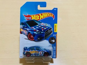 HOTWHEELS 2008 MITSUBISHI LANCER EVOLUTION Ⅹ 三菱 ミツビシ ランサーエボリューション 10 エボテン ラリー ホットウィールレーシング