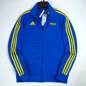 P741 新品 adidas アディダス FIFAワールドカップ 2022 ブラジル代表 トラック ジャケット ジャージ ３ストライプス M