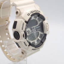 え02239/CASIO カシオ/G-SHOCK/クオーツ/メンズ腕時計/ホワイト/GA-400_画像4