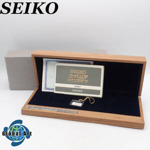 え01215/SEIKO セイコー/スーペリア ツインクオーツ/時計箱/純正/箱のみ/空箱/木箱/ケース/外箱・内箱・説明書・保証書・タグ 付