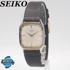 え03046/SEIKO セイコー/クレドール/クオーツ/腕時計/SHA＋18K×SS/6730-5130