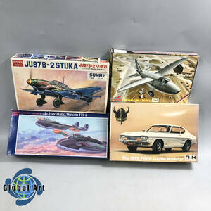 ★E03111【未組立品】コンドル 等/プラモデル/1973 フォードカプリ 2000GTJU87B-2 STUKA 等/まとめて/計4点セット 