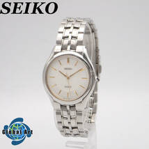 え03262/SEIKO セイコー/ドルチェ/クオーツ/メンズ腕時計/アイボリー×シェル文字盤/8J41-6030_画像1