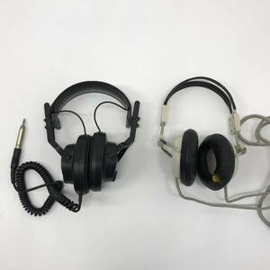 SONY DR-S4 ソニー / Stax スタックス 真空管 ヘッドフォン ヘッドホン 2点まとめて 音響機器 音楽 music 動作未確認 現状品