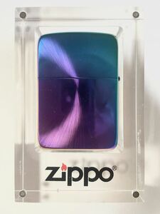 【美品】ZIPPO ジッポー オイルライター　喫煙具　グラデーション　レインボー　2011年製