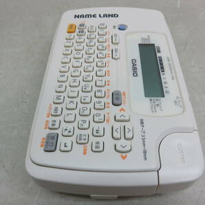 CASIO カシオ KL-P40 NAME LAND ネームランド ラベルライター ラベルライター 動作品 中古 美品の画像8