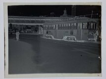 No.700●鉄道写真ネガ●都電●須田町 飯田橋 新宿駅前●1950年12月撮影●ブローニーフィルム_画像2