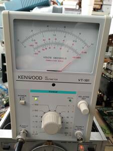 KENWOOD　VT-181　AC Voltmeter　動作品です。　その2