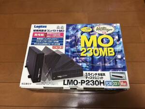 MOドライブ　外付け　SCSI2接続　ロジテック　LMO-P230H