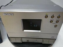 管理1346 SONY ソニー システムコンポ HCD- T1 スピーカー SA-N1 CDプレーヤー 動作確認済み 現状品_画像2