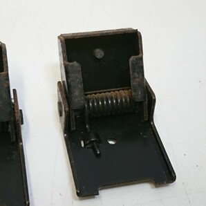 管理0948 Technics テクニクス レコードプレーヤー ターンテーブル SL-1900 から取り外し部品 ヒンジ 2個 サビあり 現状品の画像7