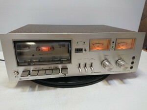 管理0944 Pioneer パイオニア カセットデッキ CT-6 カセットテープ オーディオ 音響機器 動作確認済み 現状品