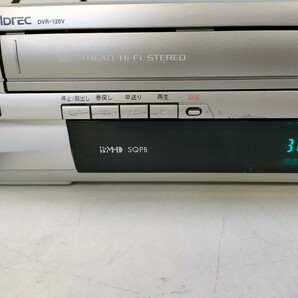 管理952 DX BROADTEC VHS ビデオ一体型DVDレコーダー ビデオデッキ DVR-120V 通電のみ ジャンクの画像2