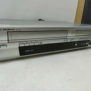 管理952 DX BROADTEC VHS ビデオ一体型DVDレコーダー ビデオデッキ DVR-120V 通電のみ ジャンクの画像1