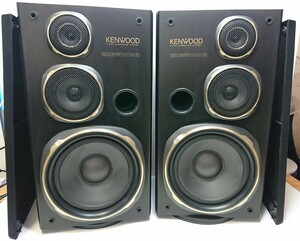 管理1022 KENWOOD ケンウッド スピーカーシステム S-3i スピーカー ペア 3WAY 音出し確認済み 現状品