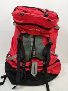 管理1026 SOUTH FIELD/サウスフィールド 登山リュックサック アウトドア ハイキング バックパック 汚れあり 現状品