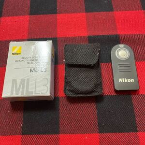 ニコン　リモートコントローラー　ML-L3 新品