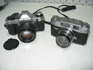 ★MAMIYA CANON AE-1 動作不明 中古現状 2個組