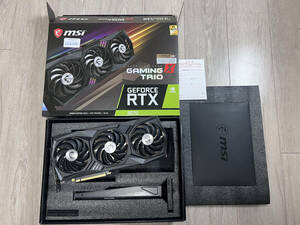 MSI GeForce RTX 3070 GAMING X TRIO 8GB 非LHR