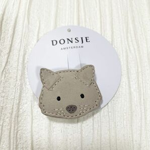 新品 Donsje ドンジェ ドンシェ ヘアクリップ ねこ　ヘアアクセサリー CAT アニマル 