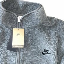 NIKE ナイキ シェルパ フリース ジップジャケット FB8387-068 グレー XL_画像3