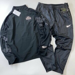 NIKE ナイキ ランディビジョン ハーフジップ シャツ & パンツ セット 上下 DQ6257 CU7885 -010 黒 XL