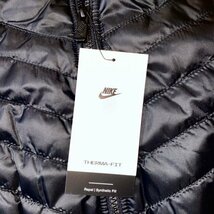 ○新品○NIKE ナイキ 軽量 Therma-FIT ゆったり ウインドランナー 中綿 パファー ジャケット FB8196-010 黒 2XL_画像5