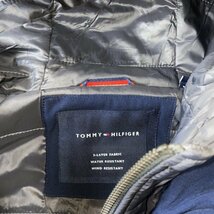 TOMMY HILFIGER トミーヒルフィガー ダブルジップ ソフトシェル ブルゾン ジャケット 50901-408 ネイビー XL_画像2