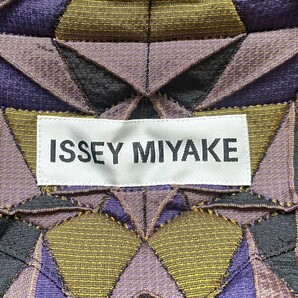 超希少 レア 人気デザイン ISSEY MIYAKE プリーツプリーズ 3Dスチームストレッチ ショートジャケット レディース 長袖 カーディガン の画像7