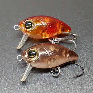 【定形外120円】アンレーズ バグミノー 25SR 2個セット ANRE'S BUG MINNOW BM-25SR アングラーズリパブリック