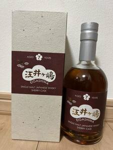 江井ヶ嶋酒造 シングルモルト　江井ヶ嶋　シェリーカスク7年　 [ ウイスキー 50度 500ml 瓶 化粧箱入り ]　#80