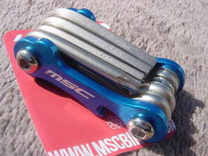 MSC Bike Mini Multi-Tools Blue New.