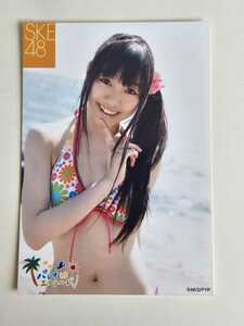 SKE48 須田亜香里 パレオはエメラルド オフショット 生写真.