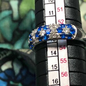 アウイナイトリングpt900 0.47ct 13号